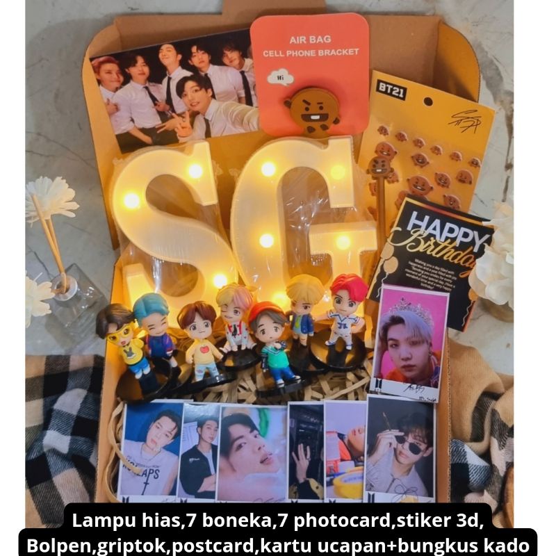 Jual Hampers Lampu Bts Fankit Bts Army Shopee Indonesia