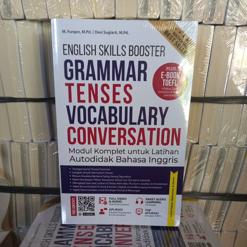 Jual BUKU BAHASA INGGRIS ENGLISH SKILLS BOOSTER GRAMMAR VOCABULARY