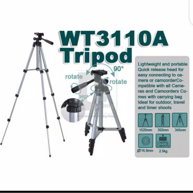 Jual G Tripod Camera Weifeng Wt A Tripod Camera Dslr Tripod