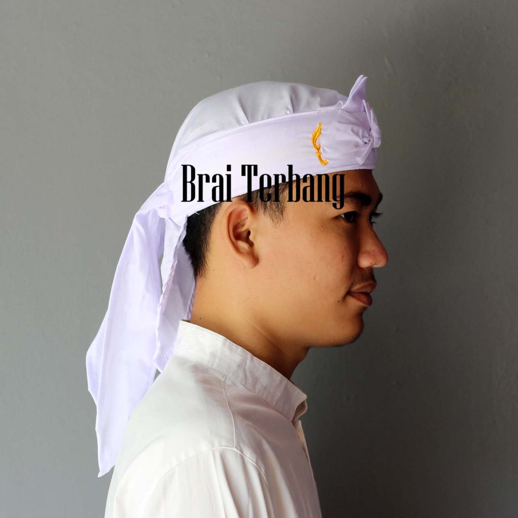 Jual Blangkon Iket Bendo Peci Topi Tradisional Khas Sunda Mtif Bordir