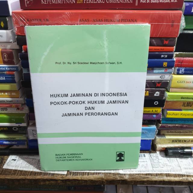 Jual Hukum Jaminan Di Indonesia By Prof Dr Ny Sri Soedewi Shopee