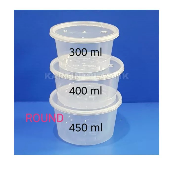 Jual Thinwall Round Ml Mangkok Makan Plastik Shopee Indonesia