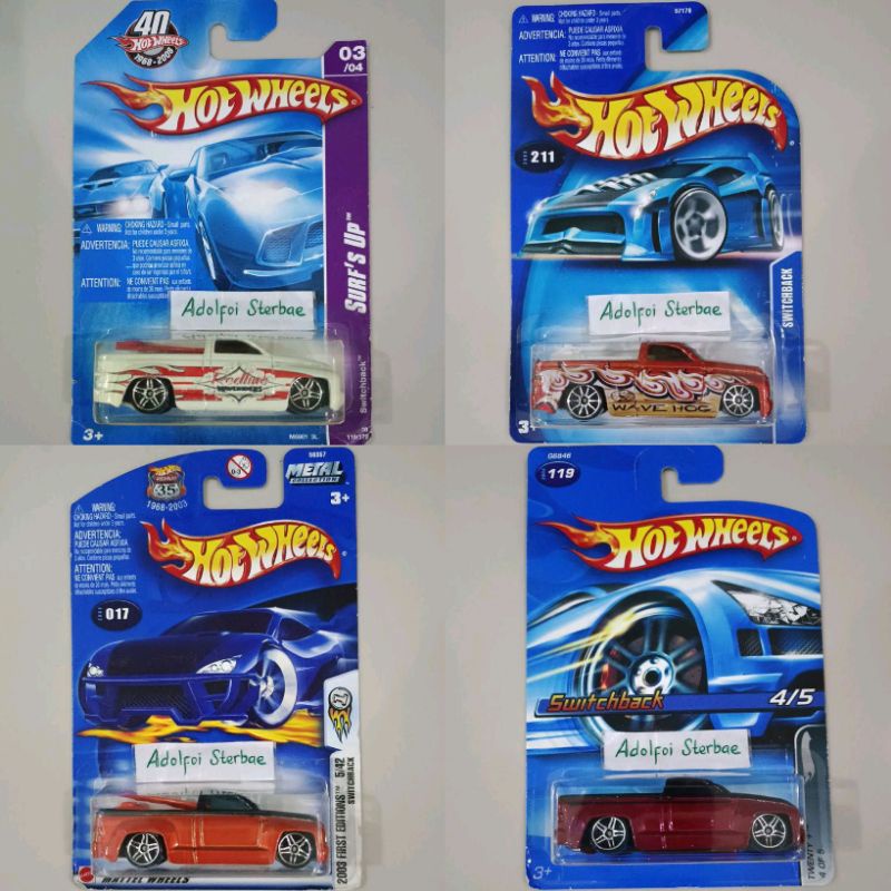 Jual Hotwheels Hot Wheels Switchback Switch Back Twenty First Editions Metal Collection