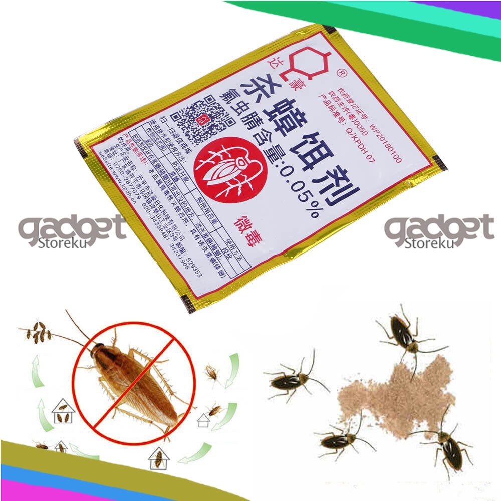 Jual Bubuk Racun Kecoa Obat Anti Kecoa Pcs Shopee Indonesia