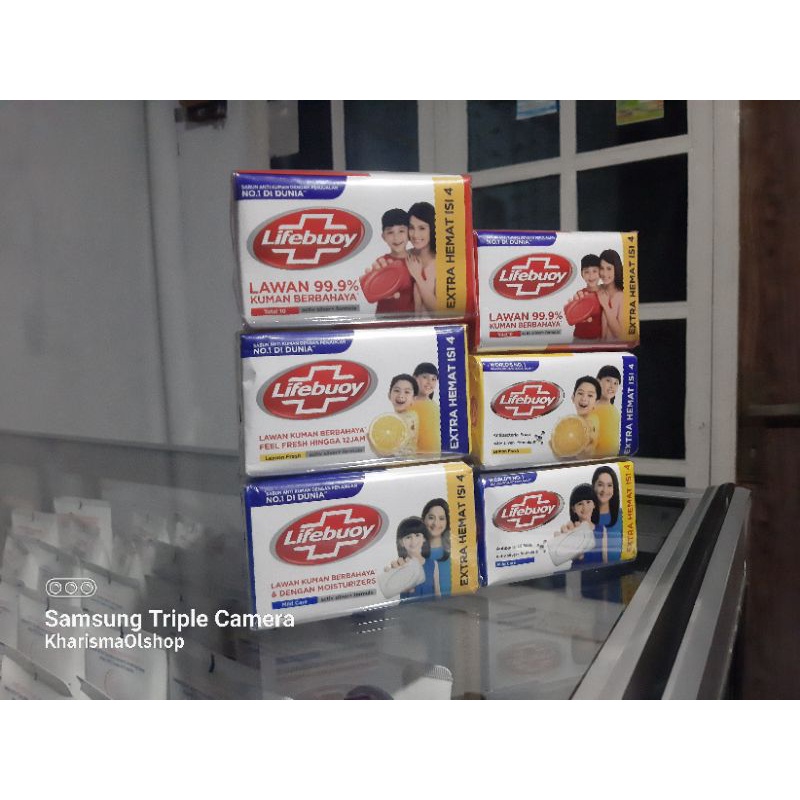 Jual Lifebuoy Sabun Batang Barsoap Gr Isi Pcs Free Kardus