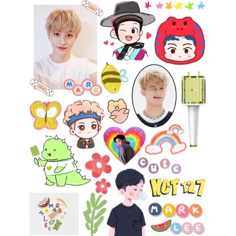 Jual Stiker NCT DREAM Aesthetic Cute Deco Sudah Cutting Renjun