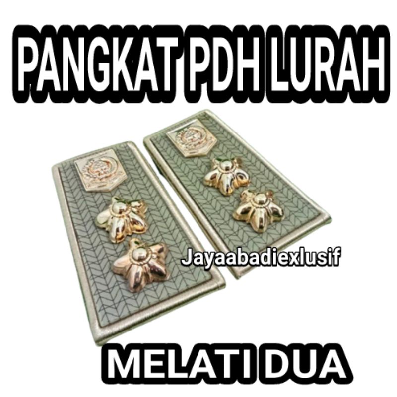 Jual PANGKAT PDH LURAH KADES MELATI DUA LIST KHAKI Exclusive Shopee