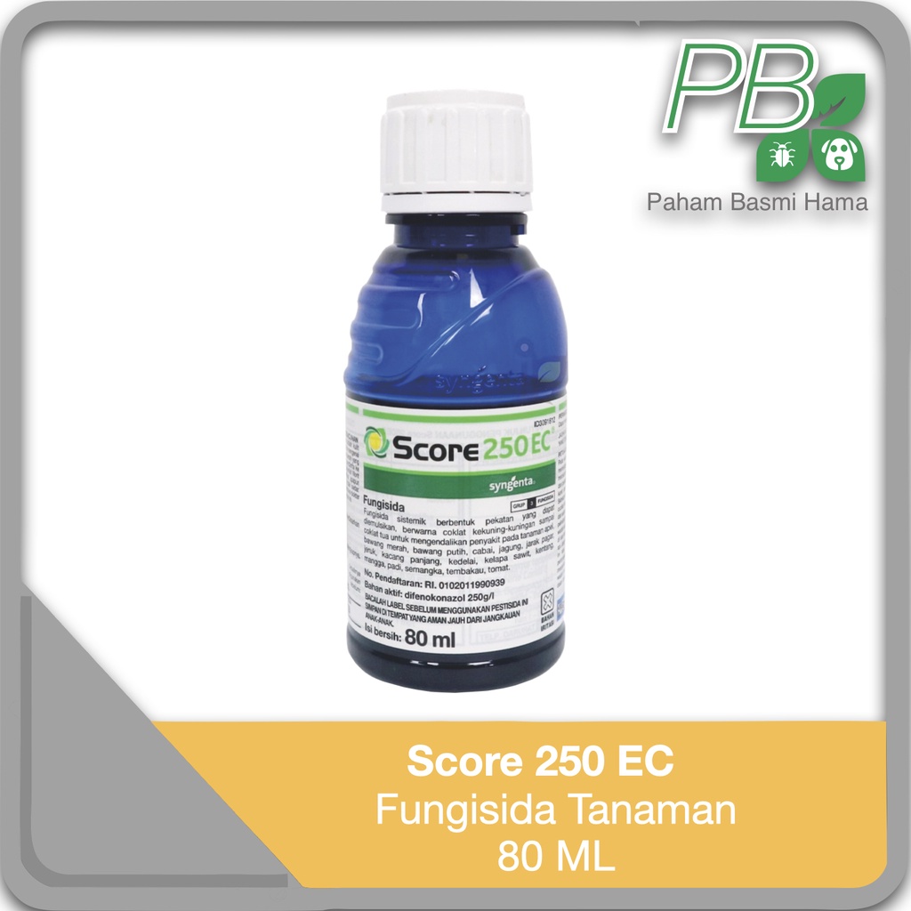 Jual Score 250EC Fungisida Tanaman Anti Jamur Tanaman ZPT 80 ML