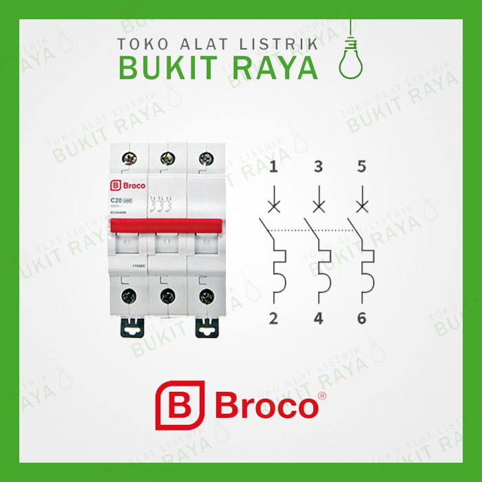 Jual Broco Mcb P A A Shopee Indonesia