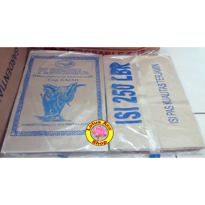 Jual Kertas Nasi Cap Gajah Biru Isi Lembar Shopee Indonesia