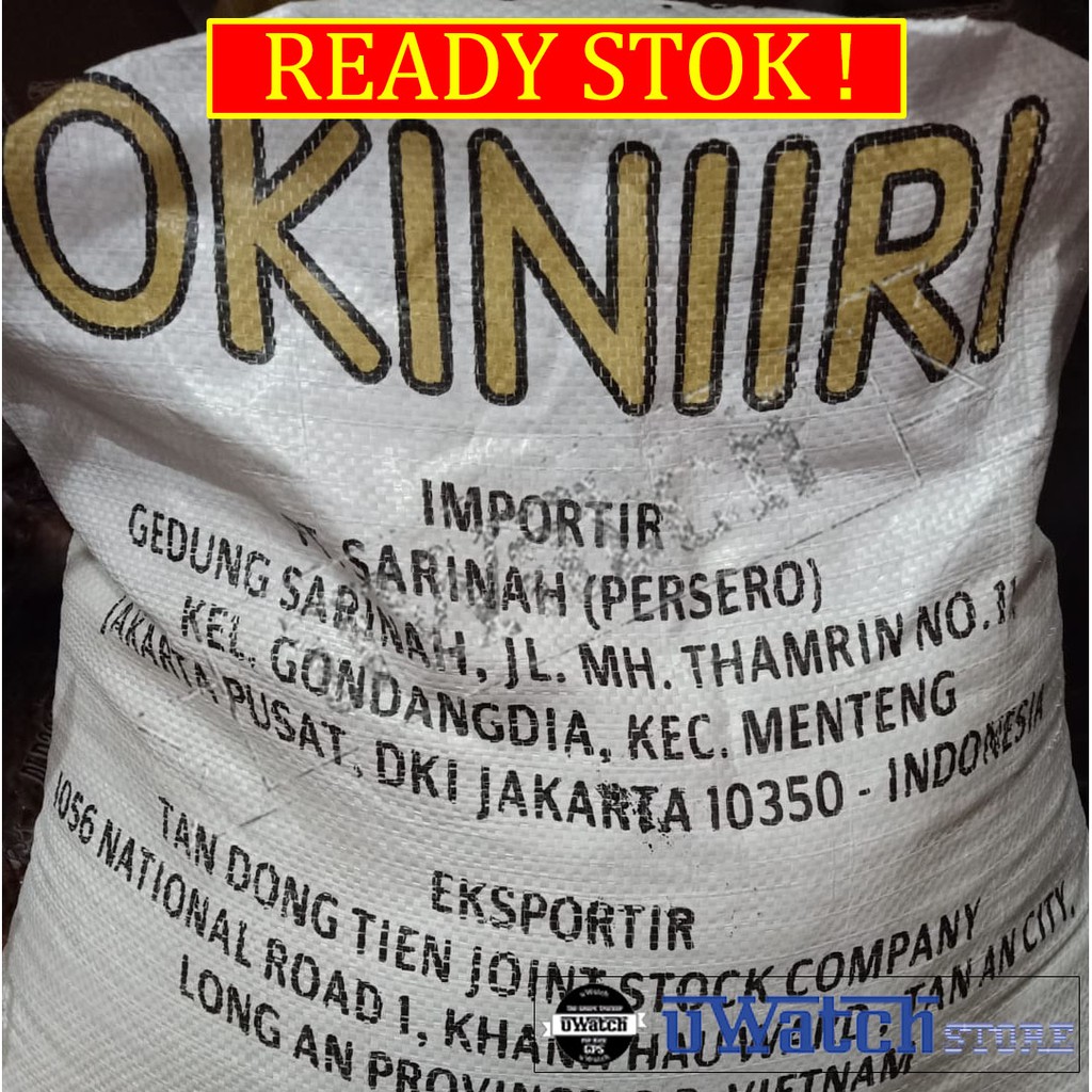 Jual Beras Jepang Kg Japonica Super Pulen Merek Okiniiri Repacking