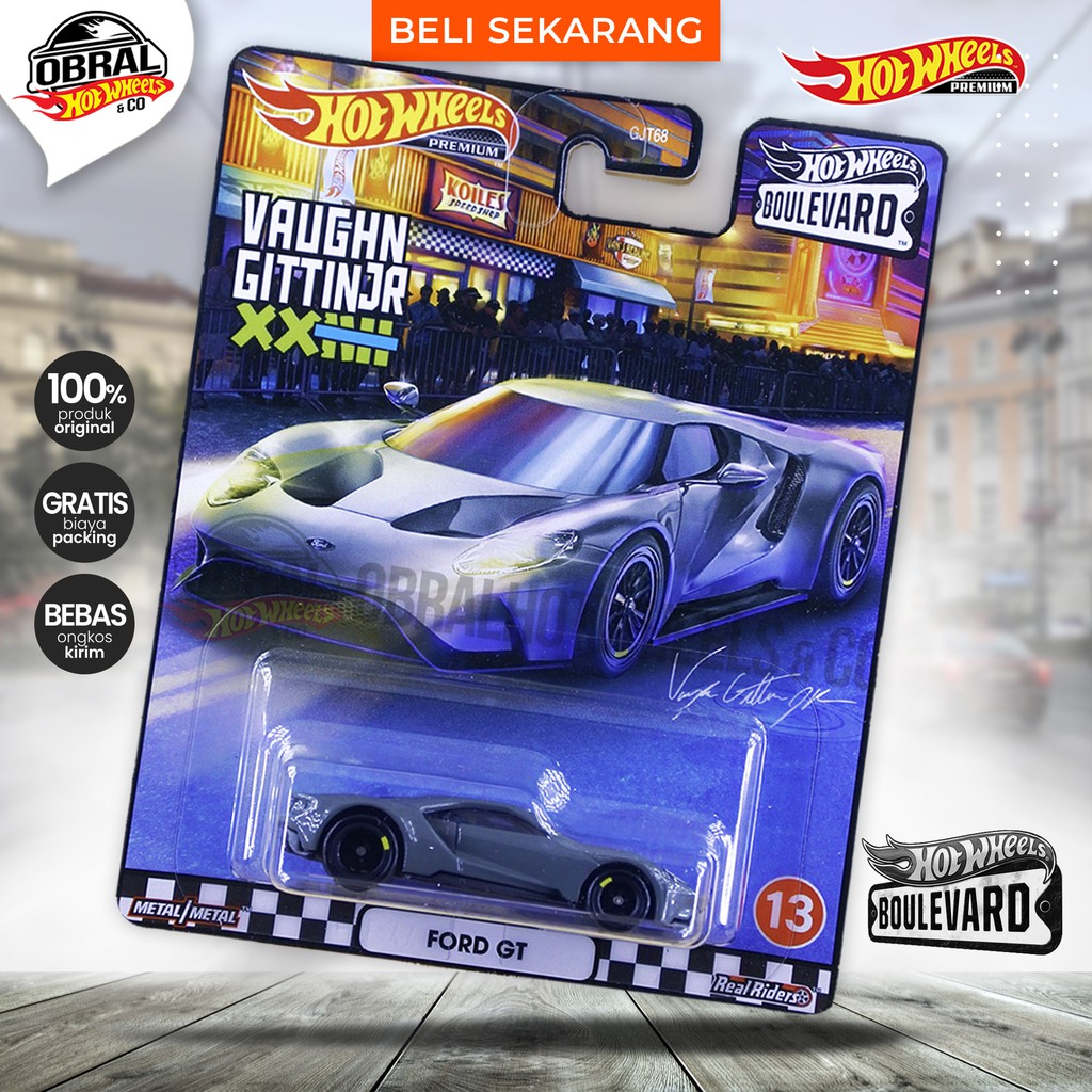 Jual Hot Wheels Boulevard Ford GT Shopee Indonesia