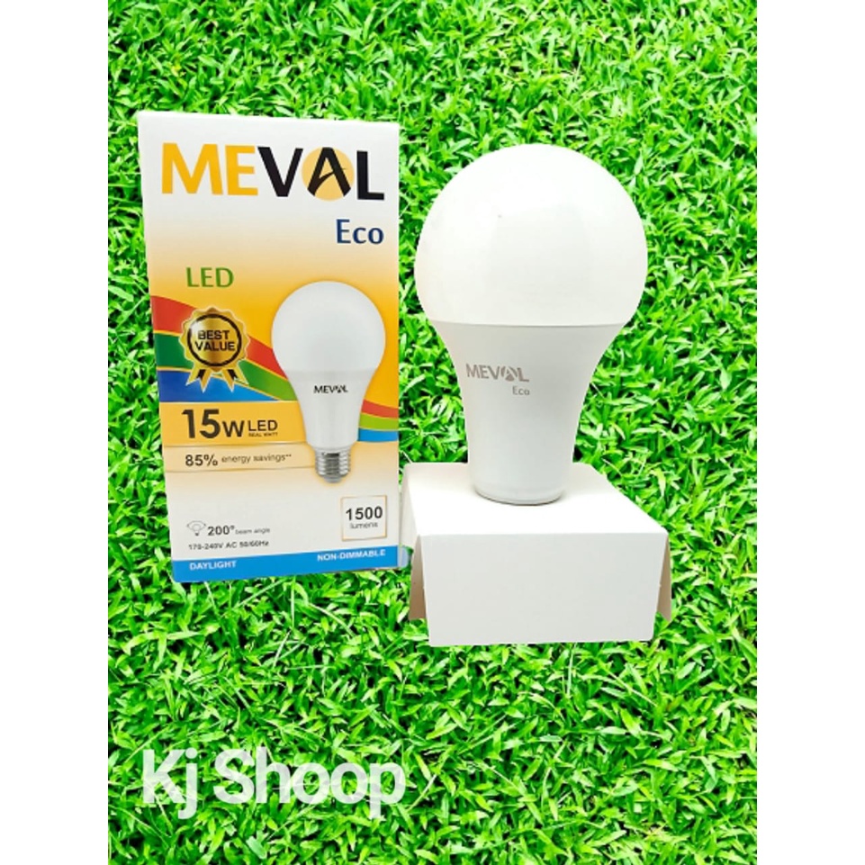 Jual Lampu Led Hemat Energi Meval Eco W Putih Shopee Indonesia