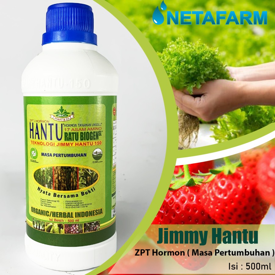 Jual Pupuk Organik Jimmy Hantu Ratu Biogen Zpt Hormon Pertumbuhan Ml