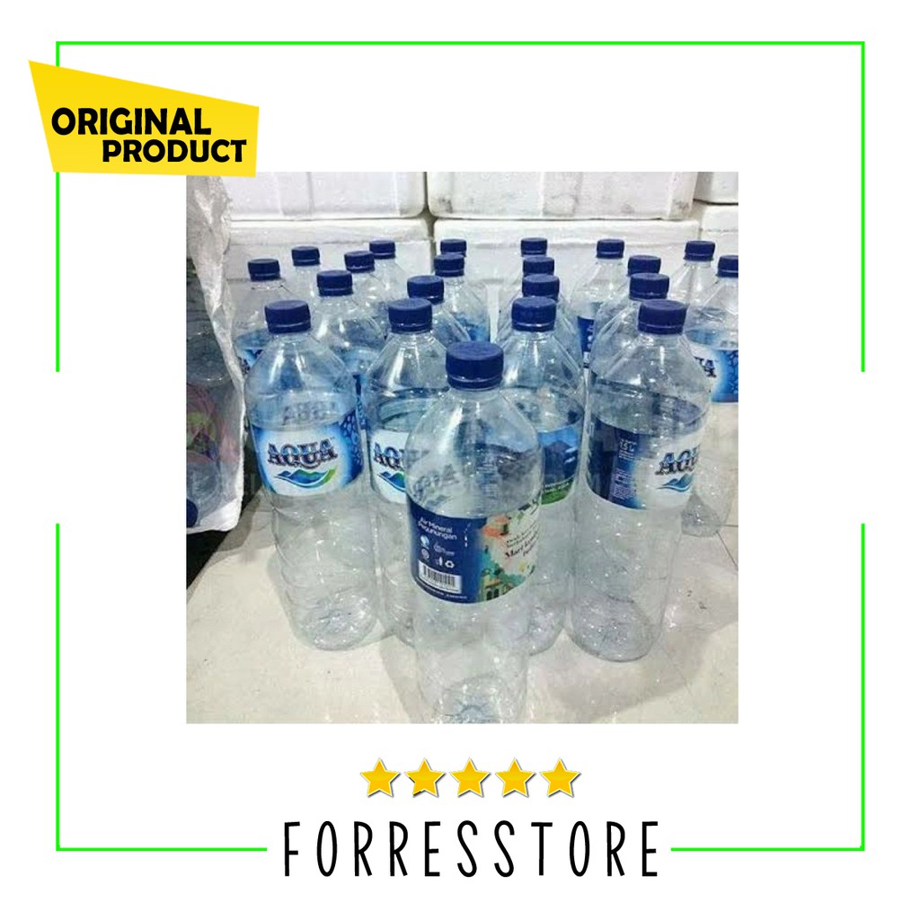 Jual Botol Bekas Air Mineral 1500 ML Shopee Indonesia