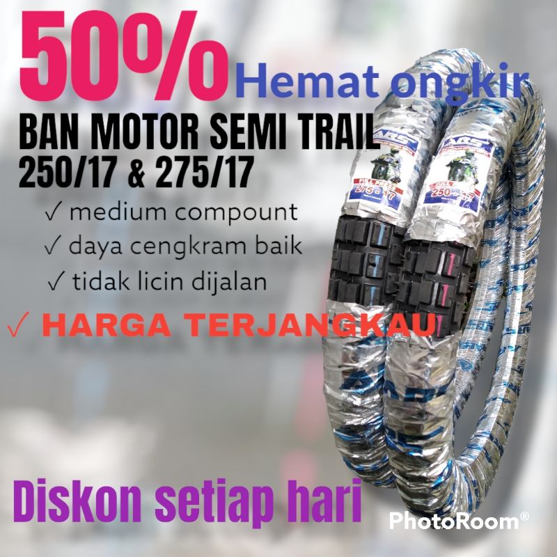 Jual Ban Motor Bebek SEMI TRAIL SUPRA REVO VEGA JUPITER SHOGUN