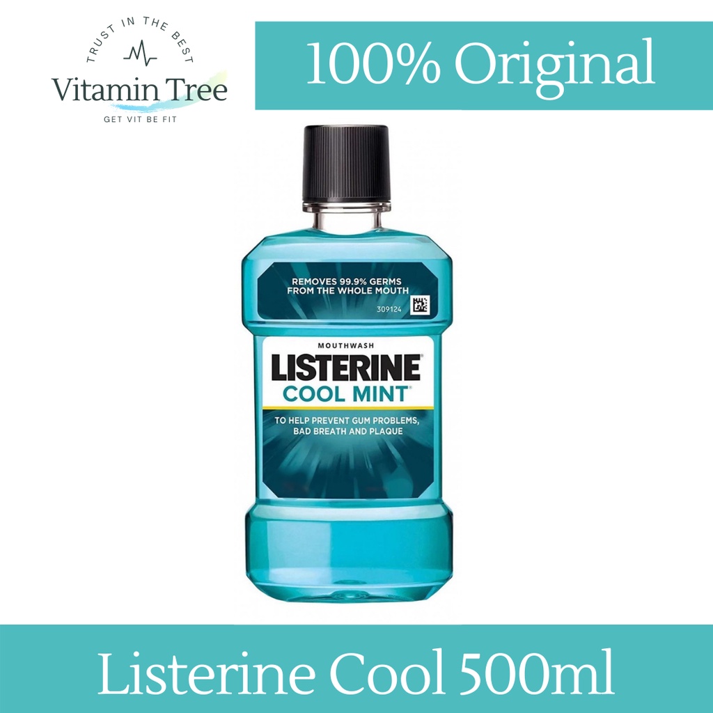 Jual Listerine Cool Mint Antiseptic Mouthwash Ml Obat Kumur