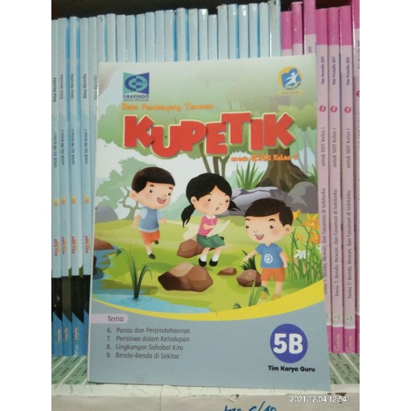 Jual Buku Pendamping Tematik Kupetik Untuk Sd Mi Kelas B B B B B