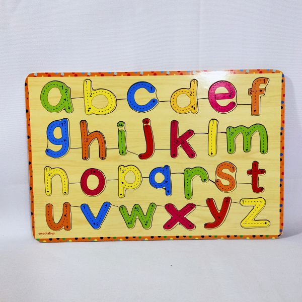 Jual Puzzle Sticker Huruf Hijaiyah Alphabet Angka Mainan Edukasi Kayu