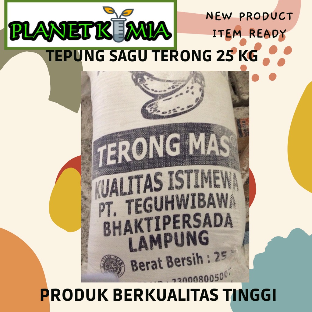 Jual Tepung Tapioka Terong 25 Kg Best Quality MURAH MERIAH Shopee