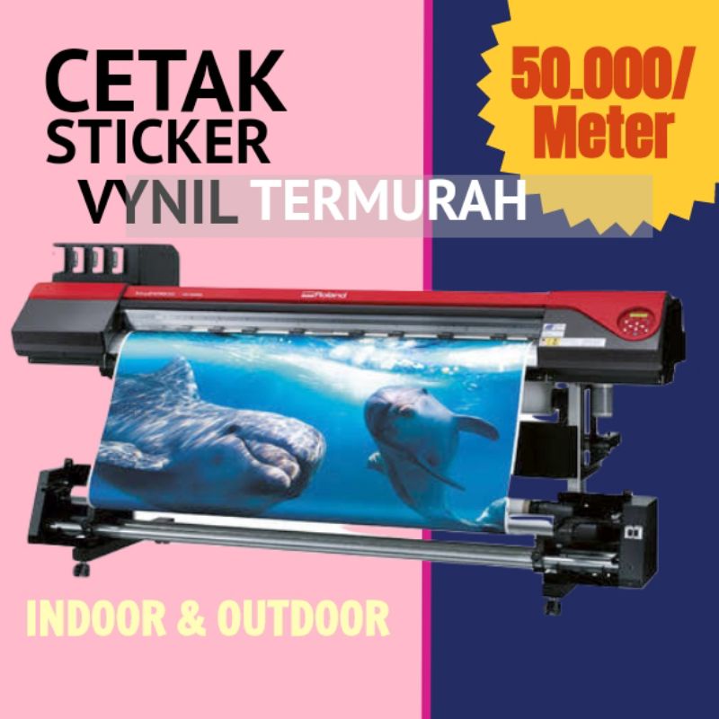 Jual Cetak Sticker Vynil Dan Cutting Permeter Shopee Indonesia