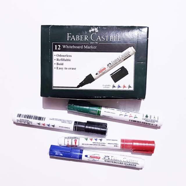 Jual Faber Castell WHITEBOARD MARKER Spidol Papan Tulis JBB Shopee