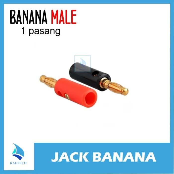 Jual 5 D1 Banana Socket Male Jack Soket Terminal Binding Post