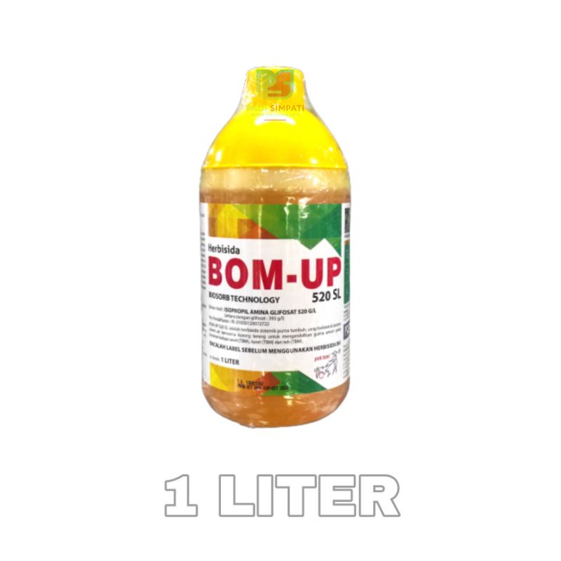 Jual Herbisida Bom Up Sl Liter Racun Pembasmi Rumput Gulma Alang