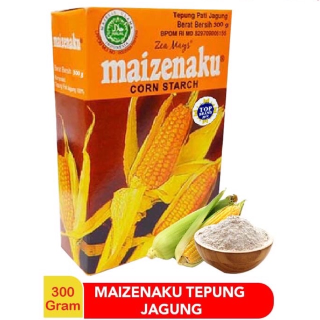 Jual Maizena Tepung Jagung 300g Maizenaku Shopee Indonesia