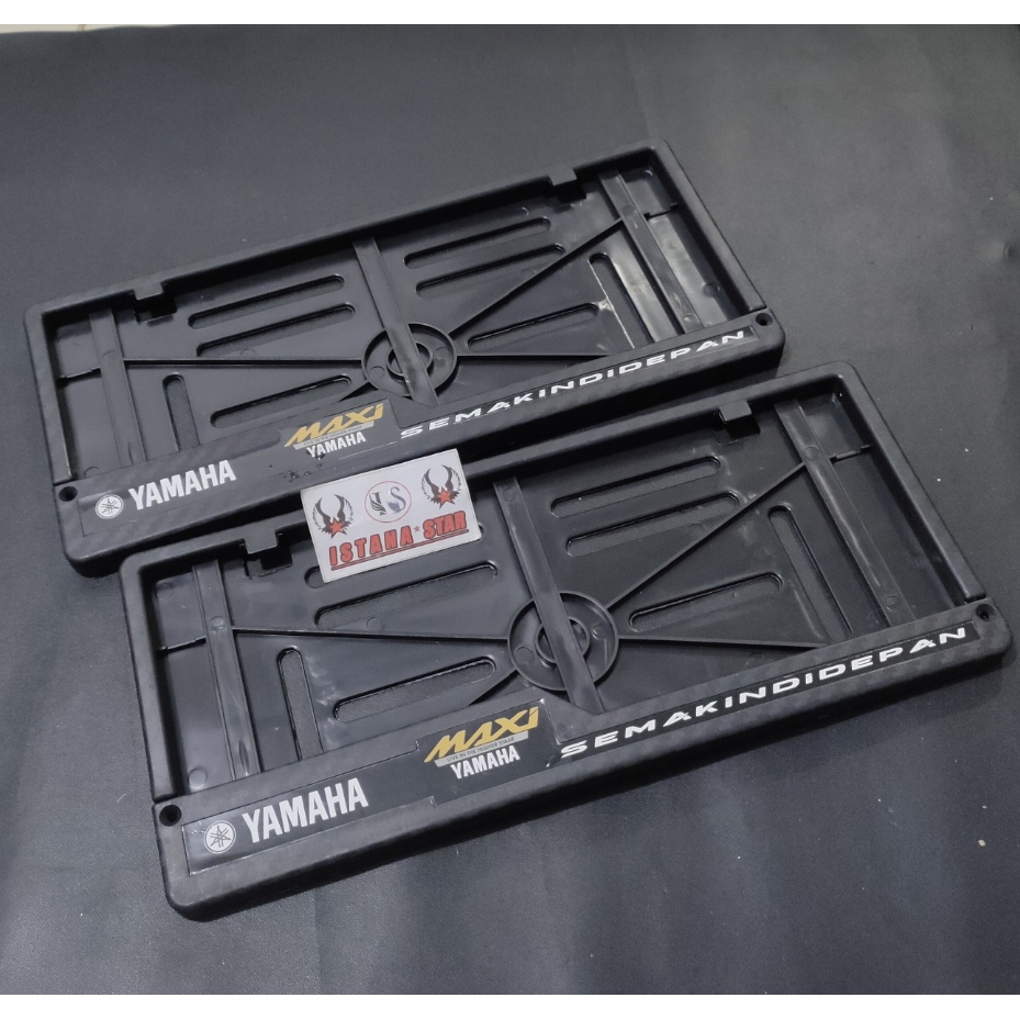 Jual 1 Set Tempat Plat Nomor Motor Yamaha Dudukan Plat Nomor Motor