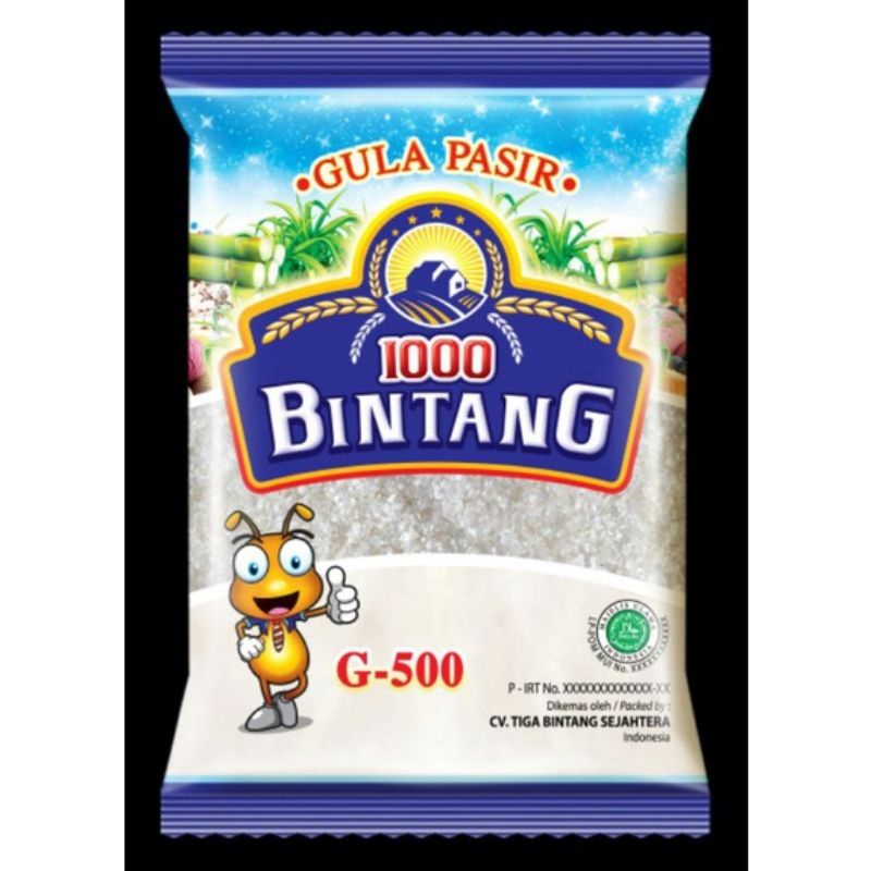 Jual Gula Bintang G Gram Gula Pasir Kg Gula Pasir G