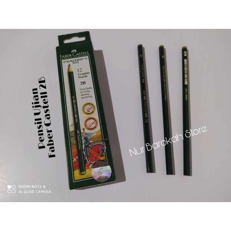 Jual Pensil Komputer Faber Castell 2B Faber Castell 9000 Ecer