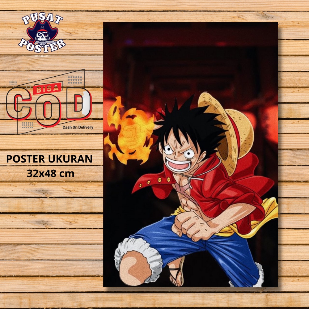 Jual POSTER ONE PIECE D LUFFY FOTO ONE PIECE POSTER ANIME HIASAN