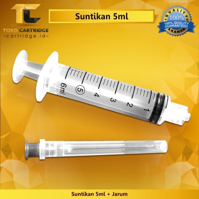 Jual Suntikan Tinta 5ml Syringe Spuid 5ml Suntik 5 Ml Murah