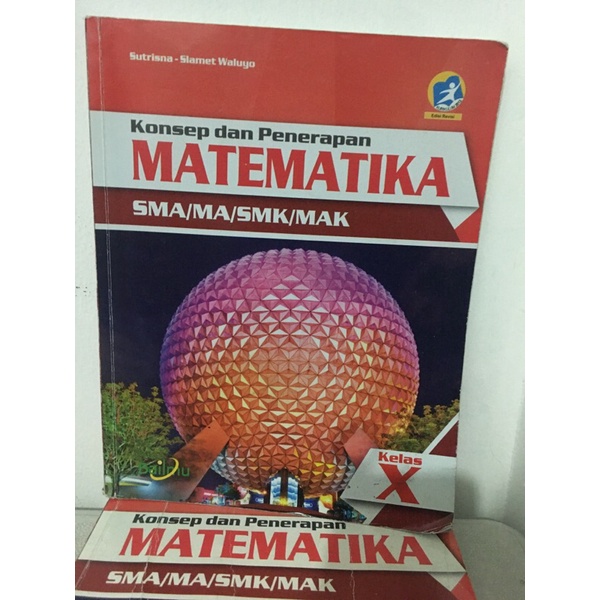 Jual Buku Matematika Kelas X 10 SMA MA Kelompok Wajib Kurikulum