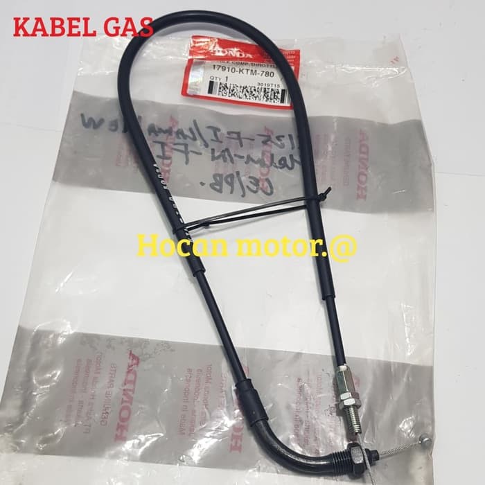 Jual Kabel Gas Supra X F Lama Supra X Helm In F Asli Ahm