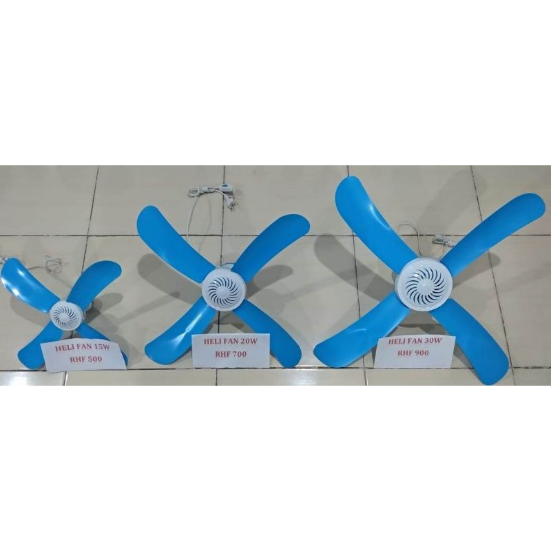 Jual Profan Kipas Angin Gantung Helifan 15 Watt 20 Watt 30 Watt