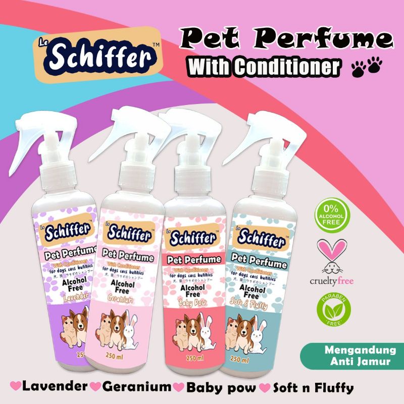 Jual Le Schiffer Pet Perfume Ml Parfum Anjing Kucing Kelinci