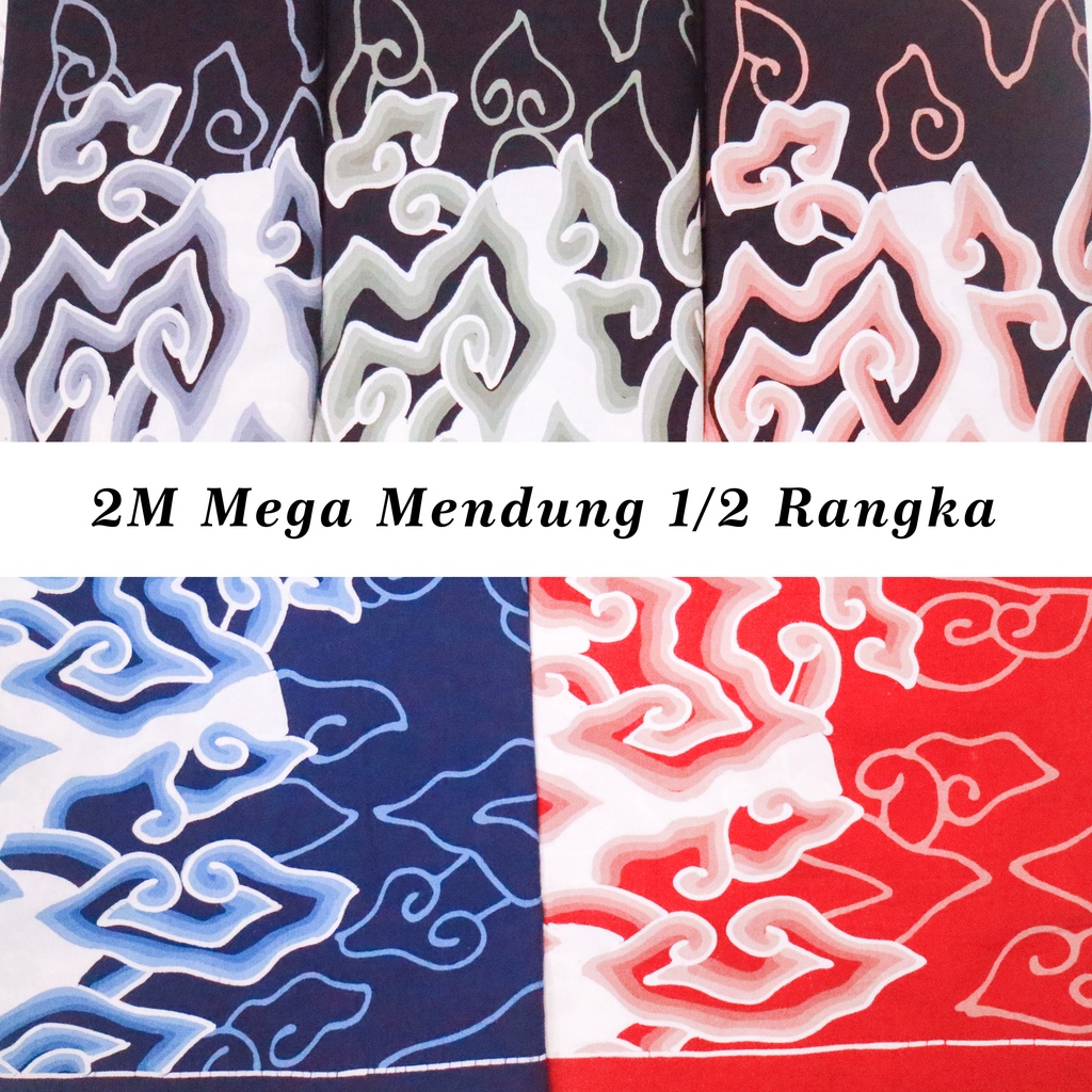 Jual Batik Trusmi Hafiyan Kain Batik Tulis Katun Motif Mega Mendung