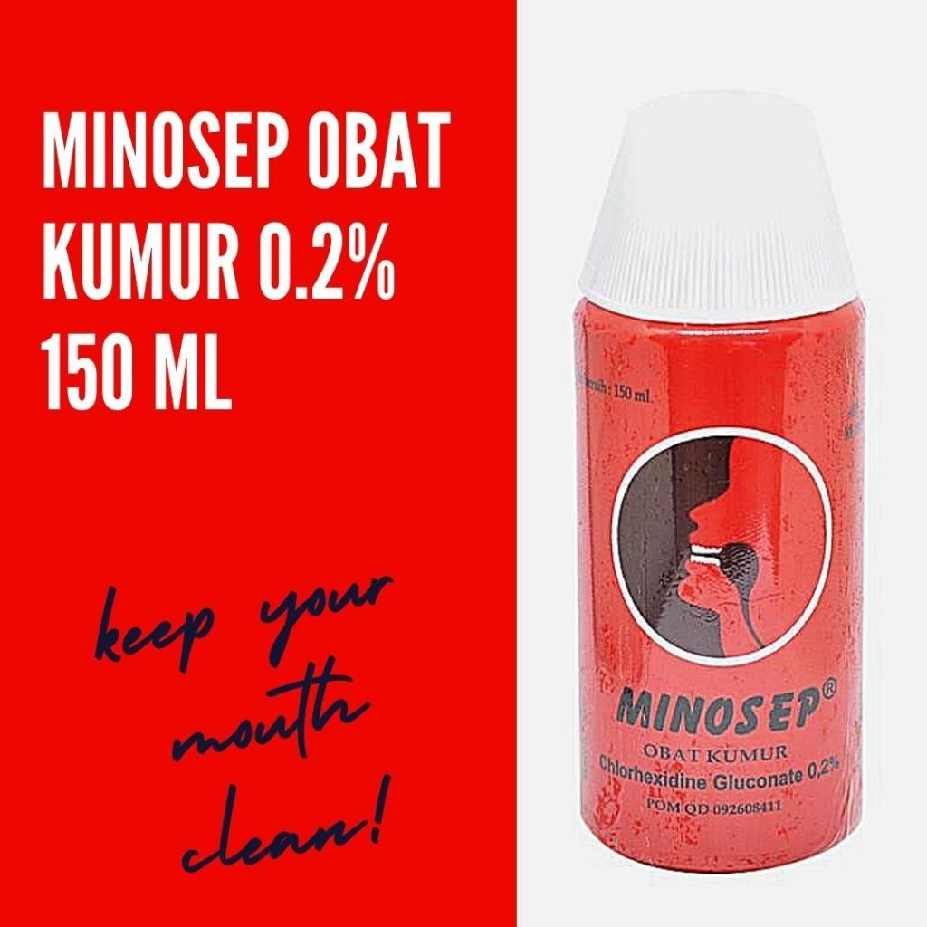 Jual MINOSEP OBAT KUMUR 150ML Memelihara Kebersihan Mulut Shopee