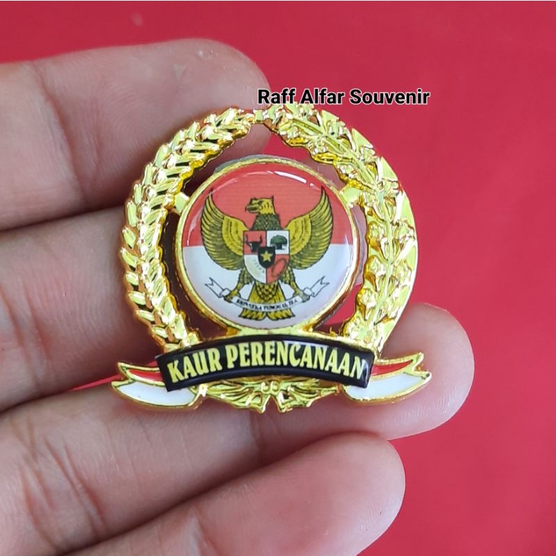 Jual Pin Perangkat Desa Jabatan Lengkap Pin Magnet Shopee Indonesia