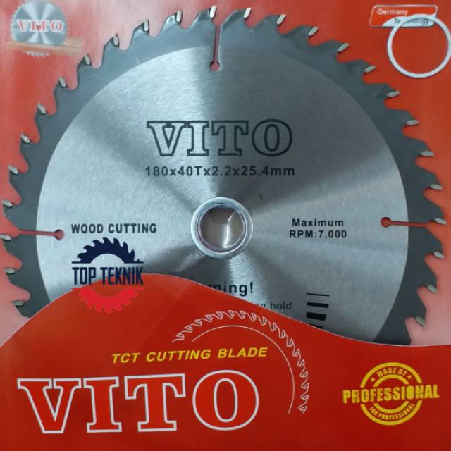 Jual Vito Mata Circular Saw Blade Mm X T Mata Circular Mata