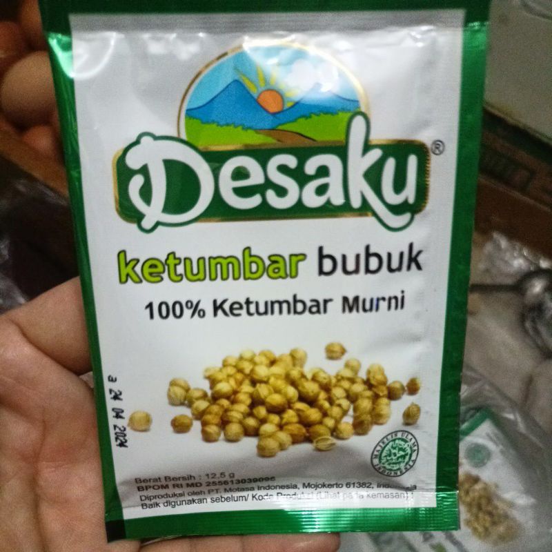 Jual Ketumbar Bubuk Kunyit Bubuk Marinasi Desaku Sachet Shopee