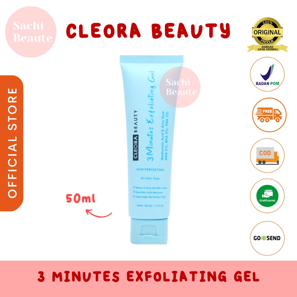 Jual Cleora 3 Minutes Exfoliating Gel Cloera Beauty Exfo Shopee Indonesia