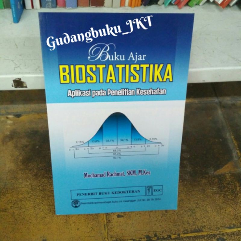 Jual Buku Ajar Biostatistika Aplikasi Pada Penelitian Kesehatan