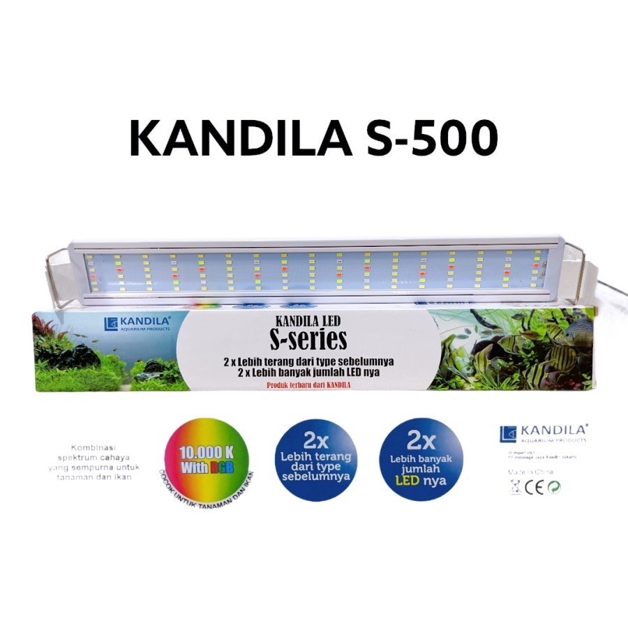 Jual S Panjang Cm Lampu Aquarium Kandila Led Rgb S Series