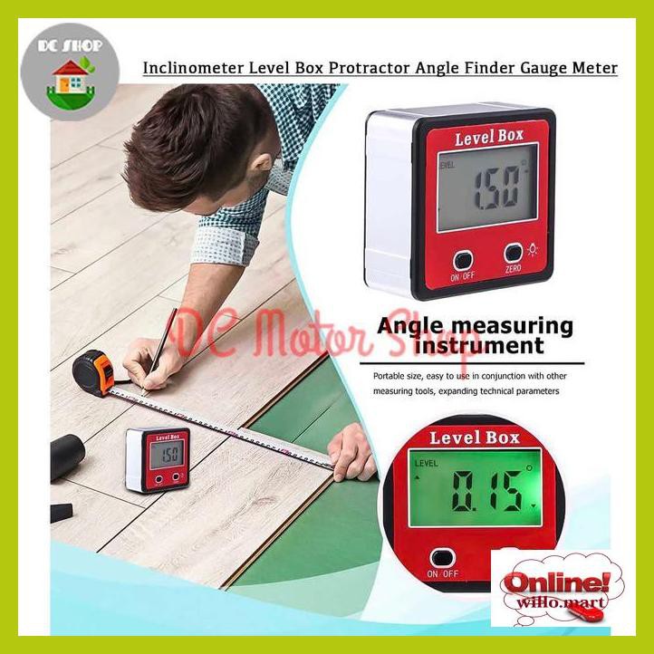 Jual W Wr Inclinometer Digital Alat Ukur Sudut Kemiringan Slope