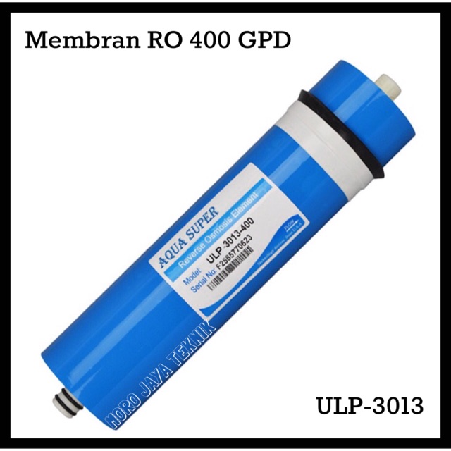 Jual Membran RO 400GPD ULP3013 AQUA SUPER Membran Reverse Osmosis Ultra