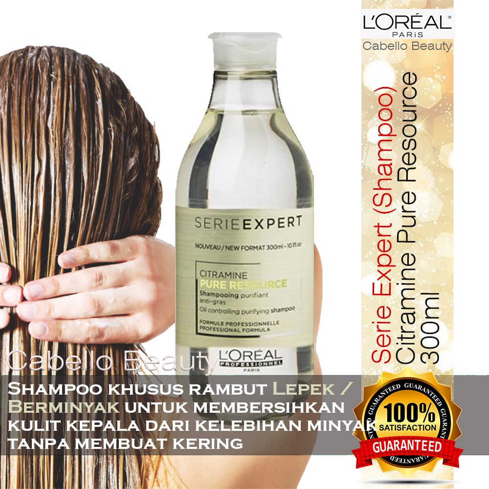 Jual Loreal Serie Expert Shampo Pure Resource Shampoo Ml Shopee