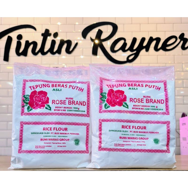 Jual Tepung Beras Putih Rose Brand Gr Shopee Indonesia